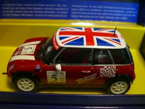 1/32 slot car SCALEXTRIC C2484A Mini Cooper John Cooper Challenge No.5 LIMITED EDITION 10,000 unrunning 