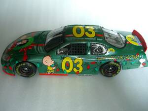 スヌーピー PEANUTS　2003 ACTION　1:24-Scale Stock Car 　Limited Edition Adult Collectable 　03　未使用品