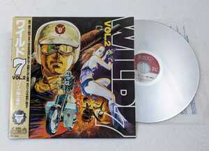 < including in a package OK LD># wild 7 VOL2 [ bike knight . case ] laser disk #2140