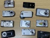 まとめ コンデジ Canon キャノン Nikon ニコン Sony ソニー FUJIFILM フジフィルム 等 コンパクトデジタルカメラ デジカメ 40点 4896_画像4