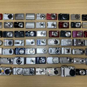 Canon キャノン Nikon ニコン Sony ソニー CASIO カシオ LUMIX ルミックス コンパクトデジタルカメラ 63点 セット まとめ コンデジ C003の画像1