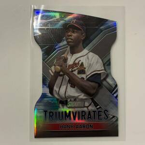 [Hank Aaron] Triumvirates Insert(T-30)[2023 Topps Stadium Club Baseball]Milwaukee Braves(Atlanta Braves(ATL))ハンク・アーロン