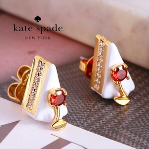 [ new goods * genuine article ] Kate Spade cake earrings 