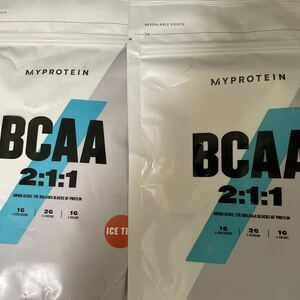 マイプロテイン　BCAA アイスティー味　250g 2個セット