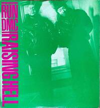 Run DMC - Raising Hell / USオリジナル MASTERDISK 刻印 レコード LP Peter Piper, My Adidas, Walk This Way, Profile Records PRO-1217_画像1