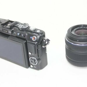 OLYMPUS ミラーレス一眼 PEN Lite E-PL5 レンズキット ブラック E-PL5 LKIT BLK #3345-194の画像4