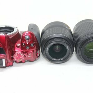 Nikon デジタル一眼レフカメラ D5300 ダブルレンズセット レッド #3345-201の画像5