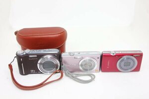 【カメラ3台まとめ売り】Canon IXY 150・Panasonic DMC-TZ7 / DMC-FX37 #3345-212