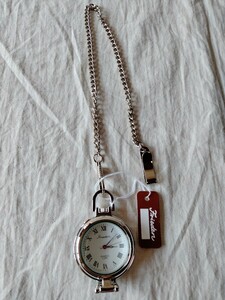 Frieden/ free ten pocket watch magnifier attaching silver color unused 
