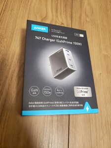  Anker 747 Charger (GaNPrime 150W) (USB PD 充電器 USB-A & USB-C 4ポート) iPad iPhone Galaxy Android スマートフォン ノートPC