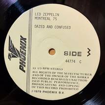 US盤 レッド・ツェッペリン Led Zeppelin 2LP / Montreal 75' 44774 LP レコード アナログ盤_画像3