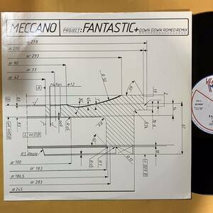 イタリア盤 Meccano メカノ / Fantastic Down Down Romeo (Remix) KM838520 LP レコード アナログ盤