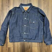 LEVI'S VINTAGE CLOTHING サイズ46 希少 リーバイス TYPE I JACKET 1936 506XX 1stタイプ デニムジャケット オーガニックコットン 日本製_画像3