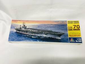 O49093　未開封/未組立 イタレリITALERI 1/720 アメリカ海軍 航空母艦 CARL VINSON