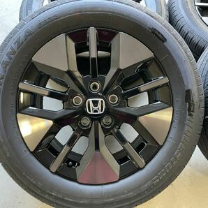 HONDA RP6 RP7 RP8 純正 ホイール 16インチ 16inch 114.3 5H 6.5J +45 ほぼ 新車外し 205 60R ブリヂストン 4本 タイヤの画像2