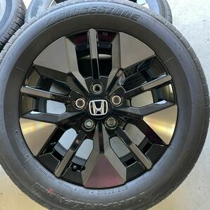 HONDA RP6 RP7 RP8 純正 ホイール 16インチ 16inch 114.3 5H 6.5J +45 ほぼ 新車外し 205 60R ブリヂストン 4本 タイヤの画像3