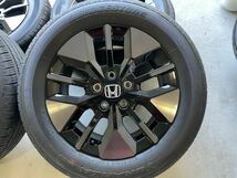 HONDA RP6 RP7 RP8 純正　ホイール　16インチ　16inch 114.3 5H 6.5J +45 ほぼ　新車外し　205 60R ブリヂストン　4本　タイヤ_画像3