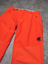 MAMMUT Base Jump Pants◆メンズMサイズ程度/オレンジ/ストレッチ/中厚手/トレッキング/アウトドア/マムート/1020-08860_画像3