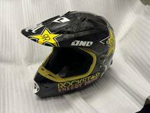 バイク モトクロス オフロード ヘルメット DOT×ROCKSTAR サイズＬ 59-60㎝ XR YZ CRF KX トライアル_画像1