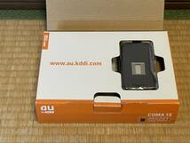 ★au CDMA1X A5529T TOSHIBA(5529SKA) ゲイルブラック（新品・未使用・長期保管品）★_画像1