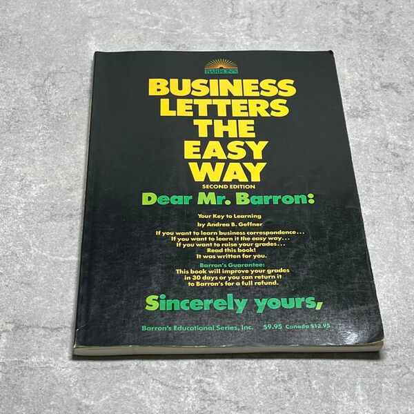 Business Letters the Easy Way 英語版　中古本