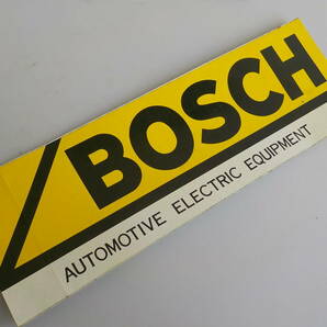 旧車 BOSCH ステッカー 昭和 レトロ オートアクセサリーの画像1