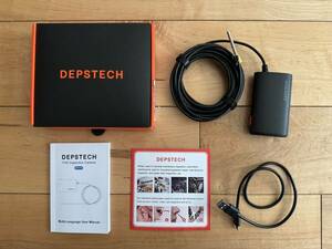 DEPSTECH fibre scope 3.9mm superfine endoscope camera 1080P HD wireless endoscope WiFi connection iPhone