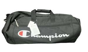 672 新品未使用タグ付き　Champion チャンピオン スポーツバッグ ボストンバック 黒色　旅行カバン 大容量 60×34×26