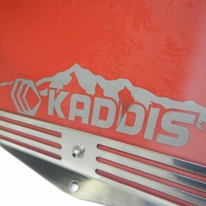 N440 X31-1 デリカD5 CV5W【社外 マッドフラップ KADDIS レッド 4枚セット】FRセット 三菱の画像7