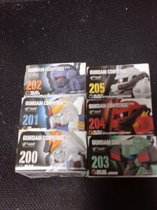 FW GANDUM CONVERGE ＃14　ガンダムコンバージ＃14　200 201 202 203 204 205　全6種セット　BANDAI　未開封品