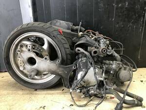 SYM　RV125JP　RFGLA12W　エンジン　キャブレター　エアクリーナー　ホイール　大阪より　一台解体