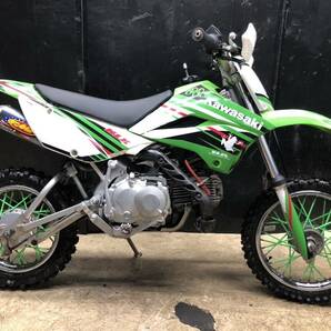 カワサキ KLX110L ？㎞ エンジン実働 110㏄ モトクロス 山林 コンペモデル 大阪より 売り切り KLX KLE オフロードの画像2