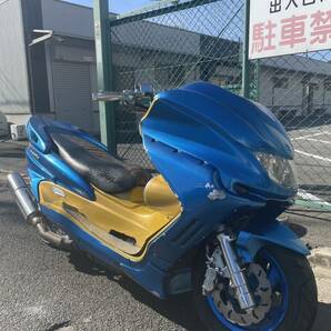 ヤマハ マジェスティ250C SG03J 11790㎞ エンジン実働 250㏄ 通勤・通学などに 書類あり 大阪より 売り切り スカイウェブの画像1