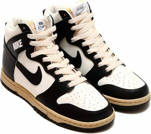 送料無料 22.5cm●NIKE ナイキ ダンク ハイ SE W DUNK HIGH SE 白 黒 ビンテージ パンダ DZ4732-133