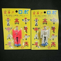 《デッドストック》イデオン ミニ プラデラ 変形パズルロボ 当時物 駄菓子屋 検)超合金_画像1