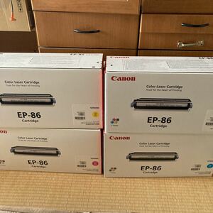 CANON ep-86 トナーカートリッジ4点