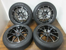 【送料無料・税込み】Weds SA-10R 18in7.5J+45 5穴PCD114.3 BS デューラー H/P SPORT 225/55R18 エクストレイル/ZR-V他_画像1