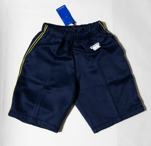  gym uniform * Uni chika shorts navy blue × yellow color M unused goods prompt decision!