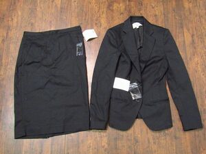ユニクロ　黒　スカート　ジャケット