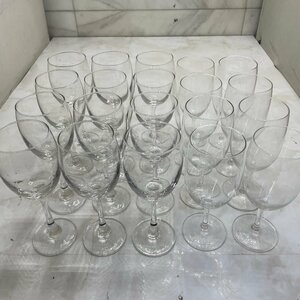 ♭OG♭ 美品 ワイングラス 新中古品 ガラス 20個セット まとめ 大量 飲食 グラス お酒 ワイン まとめて ♭J-240316