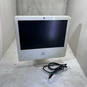 ∞OG∞ Apple iMac intel white 2.0GHz 20インチ デュエルコア MA200J/A 現状品 通電確認済 ∞J-2403022