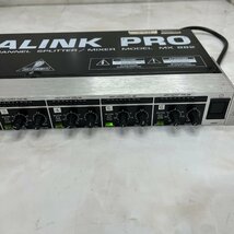 ＝OG＝ランダム出品 BEHRINGER ULTRALINK PRO MX882 ベリンガー ウルトラリンク プロ ラインミキサー ＝B-240424_画像3