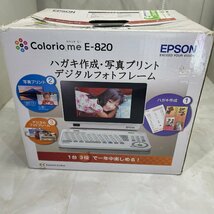 *OG* EPSON エプソン E-820 Colorio me カラリオミー 年賀状 宛名達人シリーズ コンパクトプリンター *M-240319_画像8