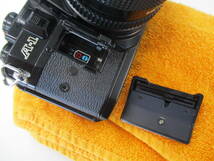 (Y)ジャンク不動品：Canon A-1 本体 Black + CANON LENS FD 50㎜ 1:1.4_画像9