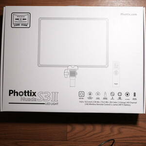 撮影用ライト 定常光 Phottix Nuada S3II LED Light カメラ LED 照明