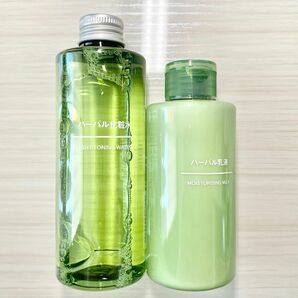 【2点セット】 無印良品 ハーバル化粧水 200ml ハーバル乳液 150ml