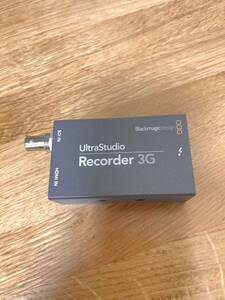 ブラックマジックデザイン Ultra Studio Recorder 3G