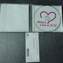 ◎◎ JUJU「What's Love?」 同梱可 CD アルバム_画像3