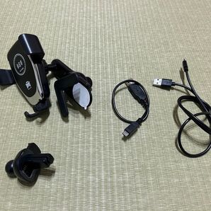 ワイヤレス充電器+ホルダーベース
