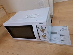 IRISOHYAMA アイリスオーヤマ 電子レンジ IMB-F186-WPG　東日本 50Hz専用　使用期間短く美品